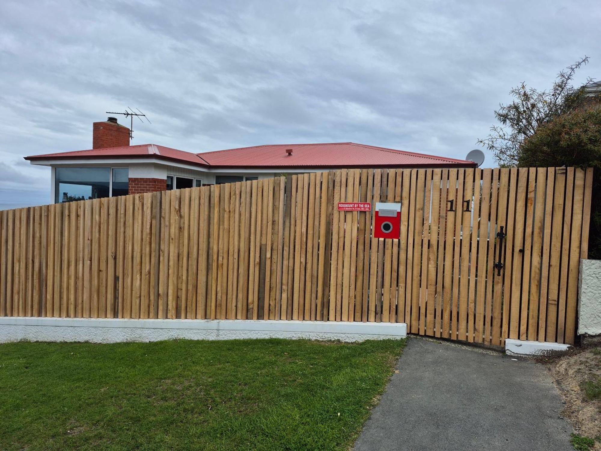 Rosemount B&B By The Sea St Clair Dunedin Exteriör bild