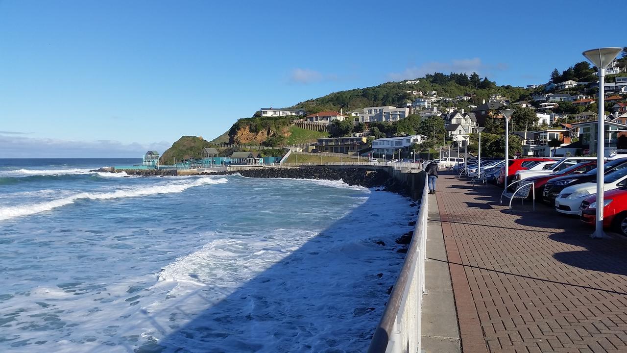 Rosemount B&B By The Sea St Clair Dunedin Exteriör bild